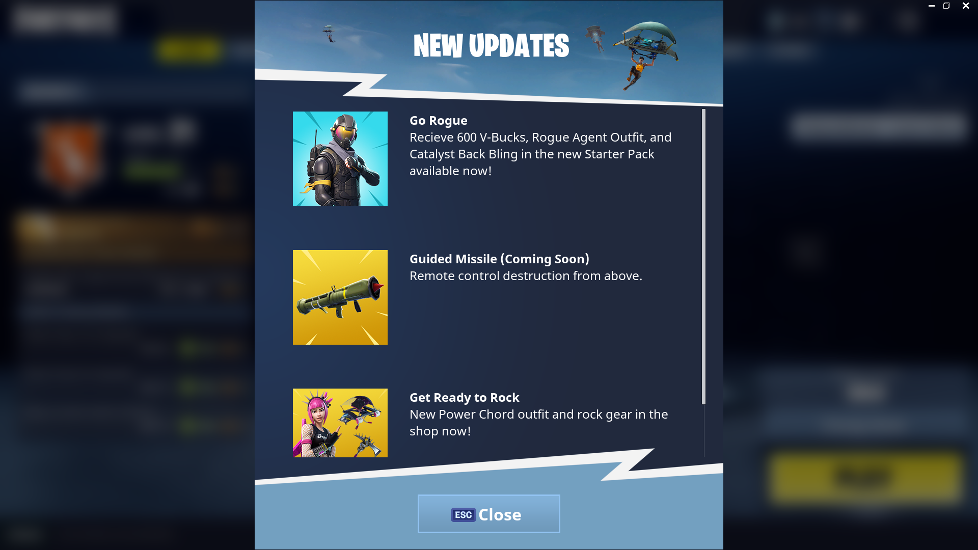 Guided Missile Will Be Latest Weapon Added to Fortnite