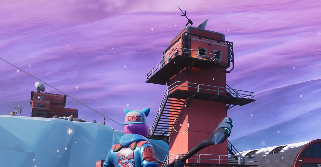 Where Is The Air Traffic Tower In Fortnite Fortnite Air Traffic Control Tower Location Guide